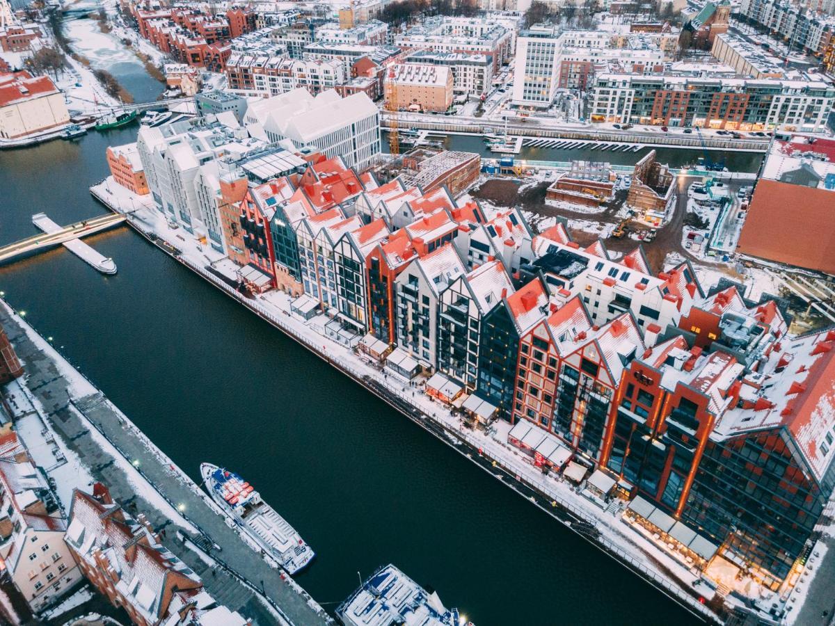 Rent Like Home - Deo Plaza Wyspa Spichrzow Gdańsk Kültér fotó