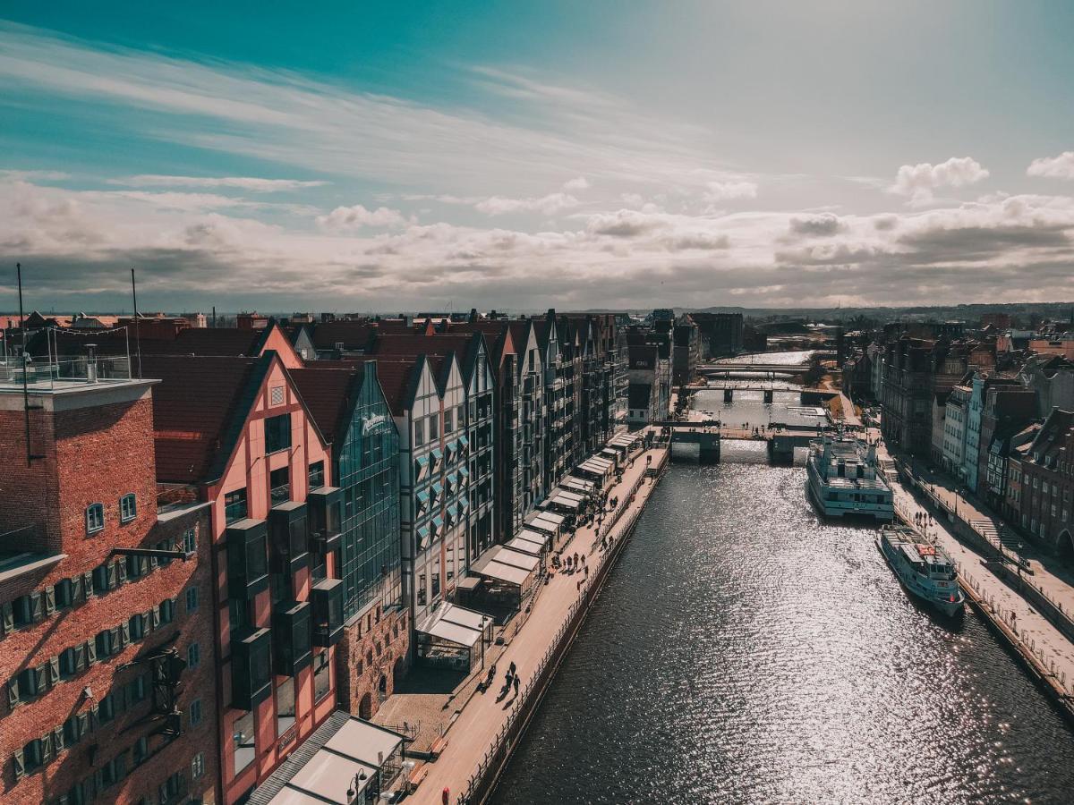Rent Like Home - Deo Plaza Wyspa Spichrzow Gdańsk Kültér fotó
