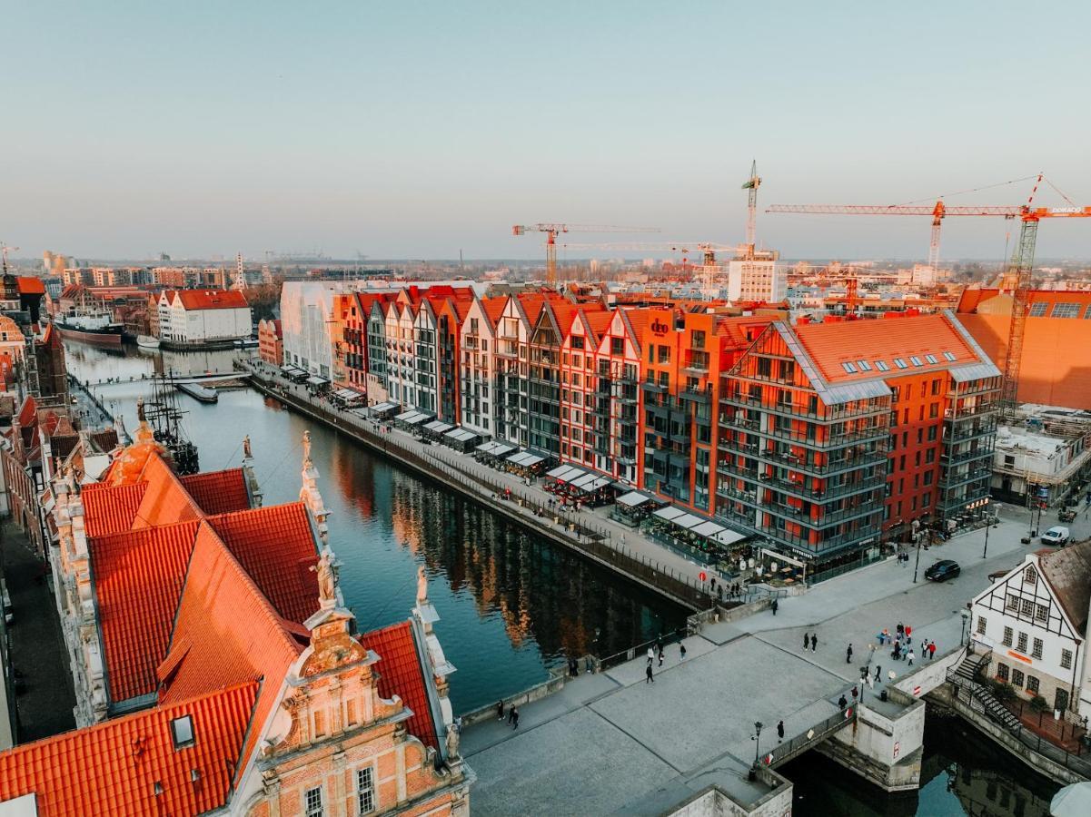 Rent Like Home - Deo Plaza Wyspa Spichrzow Gdańsk Kültér fotó