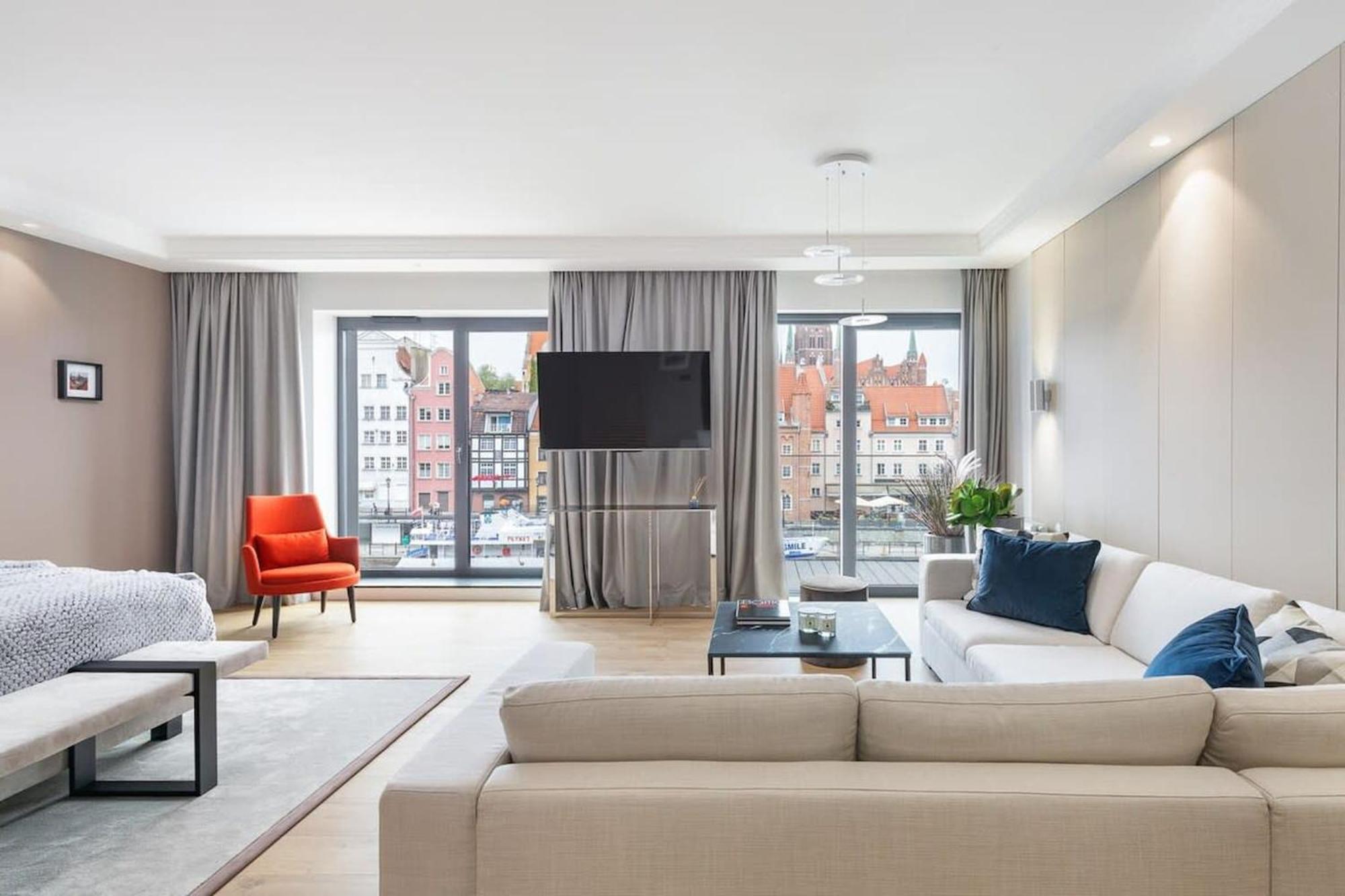 Rent Like Home - Deo Plaza Wyspa Spichrzow Gdańsk Kültér fotó