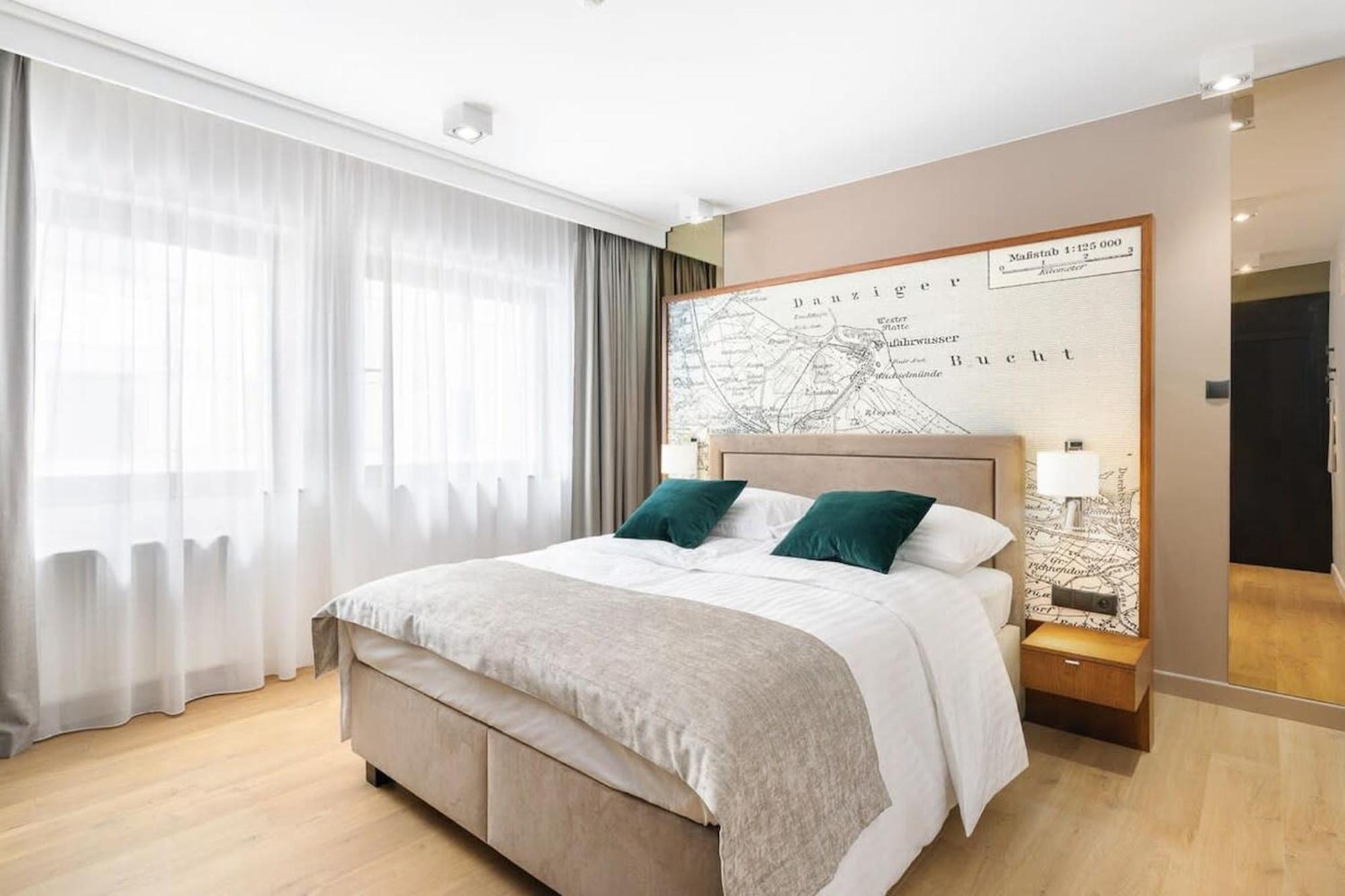 Rent Like Home - Deo Plaza Wyspa Spichrzow Gdańsk Kültér fotó