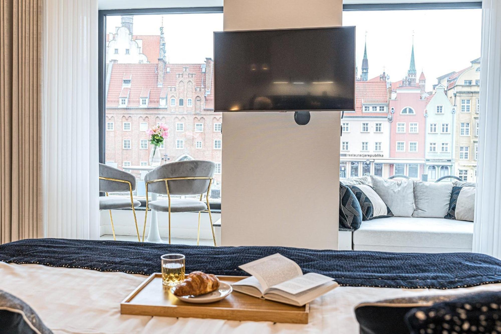 Rent Like Home - Deo Plaza Wyspa Spichrzow Gdańsk Kültér fotó