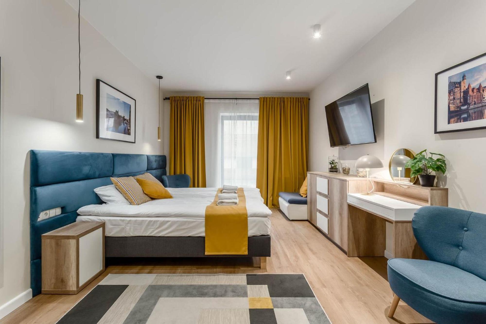 Rent Like Home - Deo Plaza Wyspa Spichrzow Gdańsk Kültér fotó